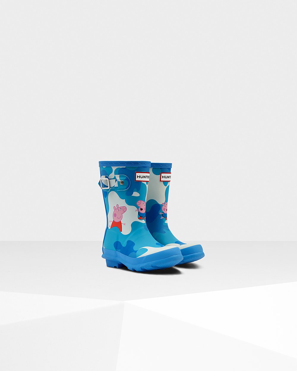 Botas De Agua Hunter Niños Original Little Peppa Pig - Azules - Argentina 6053RADTW